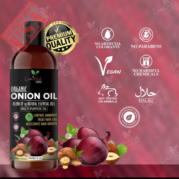 Onion hair oil