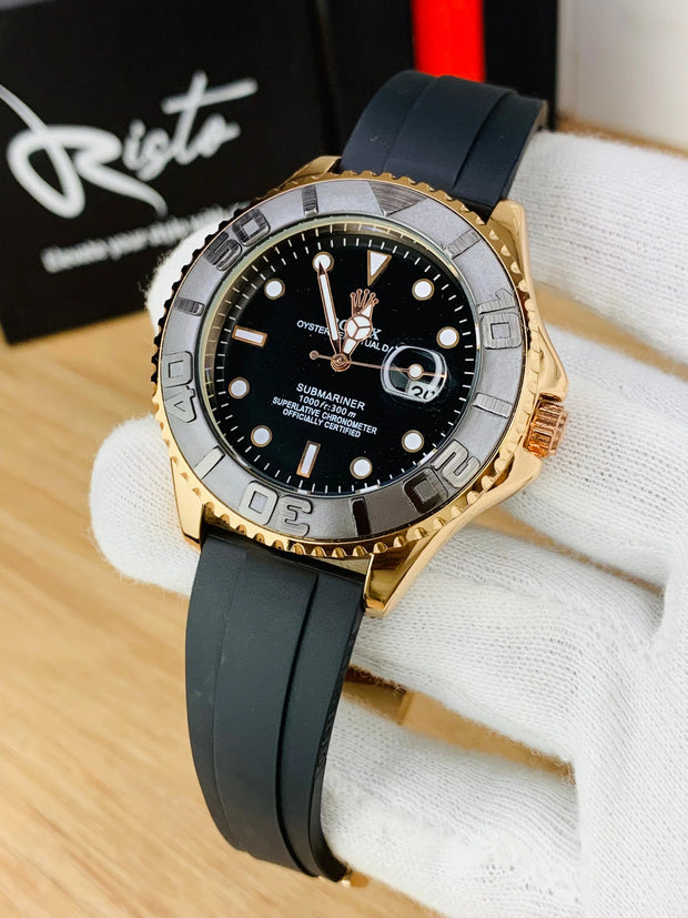 RLX ROSE GOLD MEN WATCH